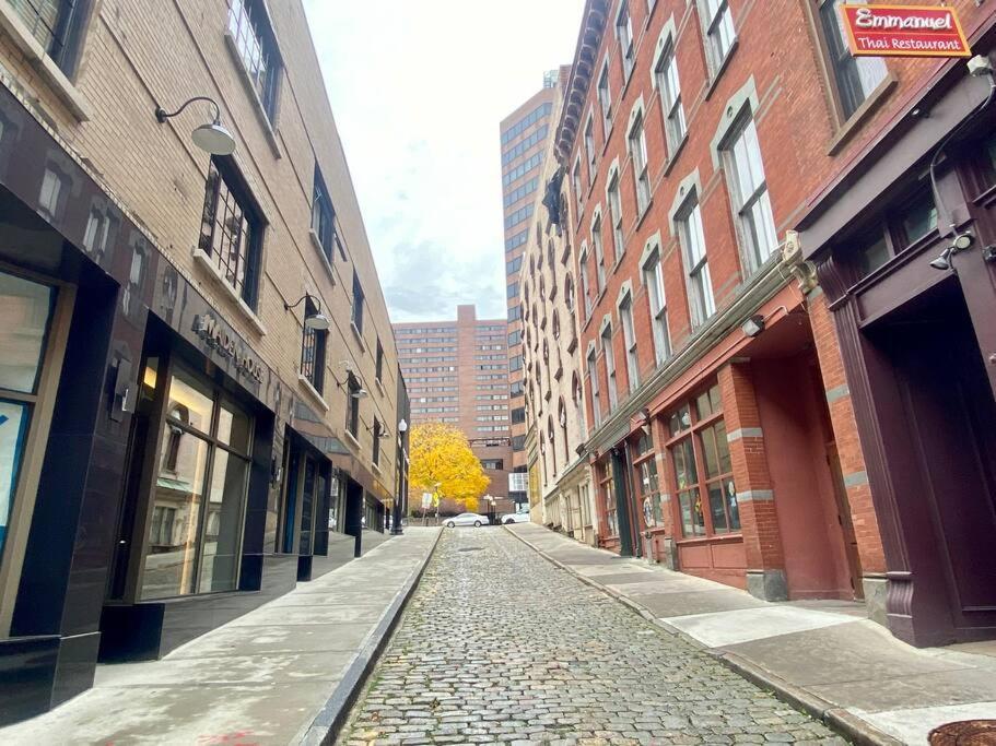 Ferienwohnung Downtown Albany 1 Bed + Workstation @ Maiden Lane Exterior foto